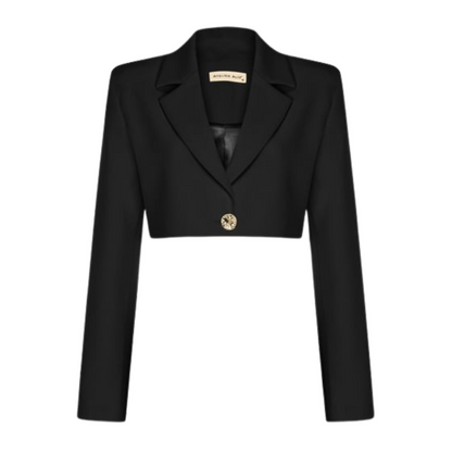 Elegant Crop Blazer