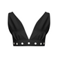 V -Neck Black Bustier Top