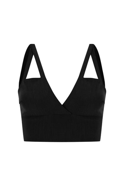 Wide Strap Crop Top